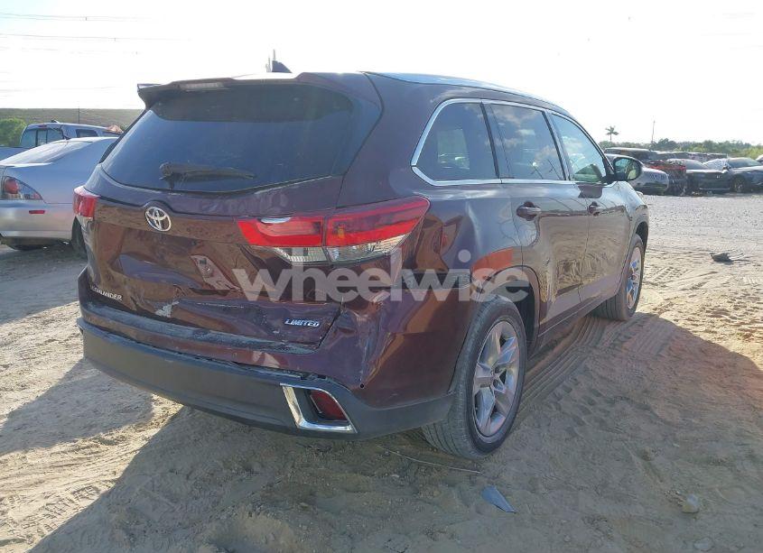 Photo 4 of 2017 Toyota Highlander LIMITED (VIN 5TDYZRFH6HS202960)