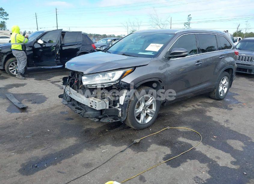 Photo 2 of 2017 Toyota Highlander LIMITED (VIN 5TDYZRFH6HS233870)