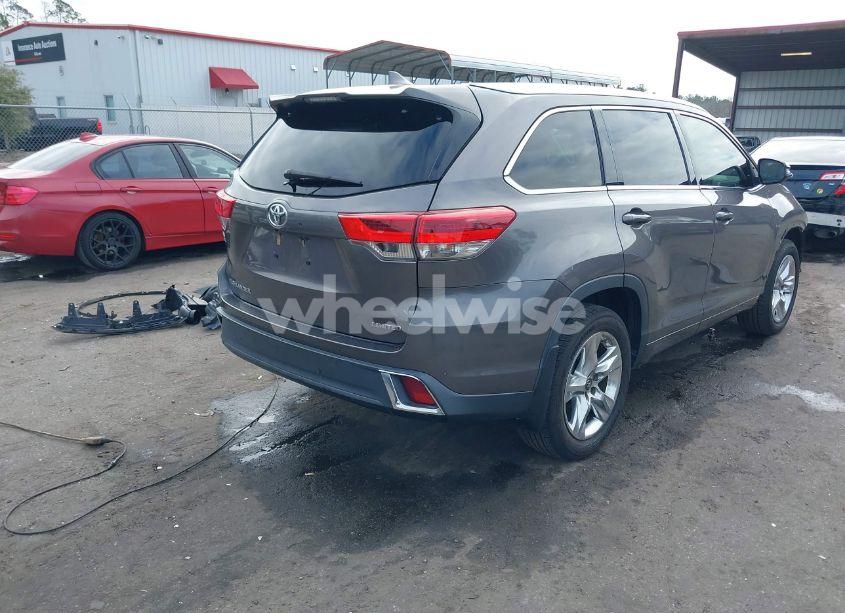 Photo 4 of 2017 Toyota Highlander LIMITED (VIN 5TDYZRFH6HS233870)