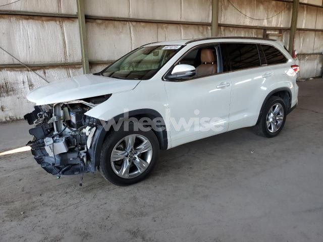 2019 TOYOTA HIGHLANDER LIMITED (VIN 5TDYZRFH6KS292750) main photo
