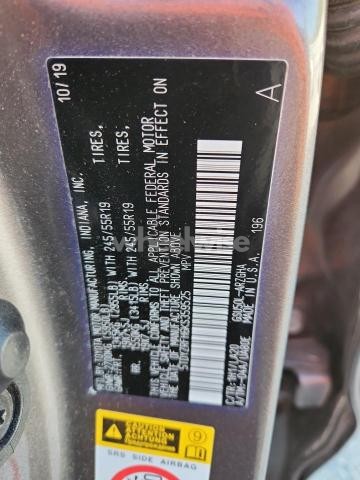 Photo 4 of 2019 TOYOTA HIGHLANDER LIMITED (VIN 5TDYZRFH6KS359525)