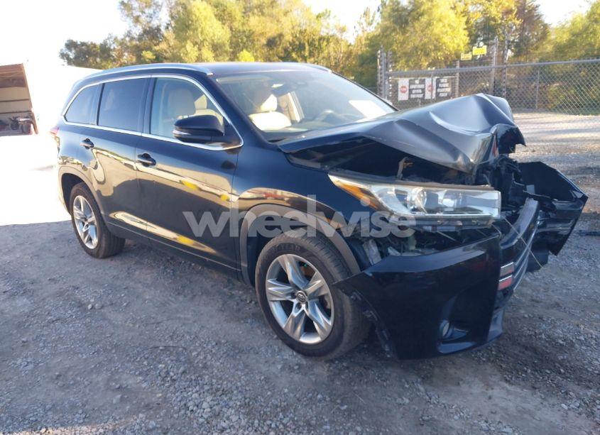 2017 Toyota Highlander LIMITED (VIN 5TDYZRFH7HS219976) main photo