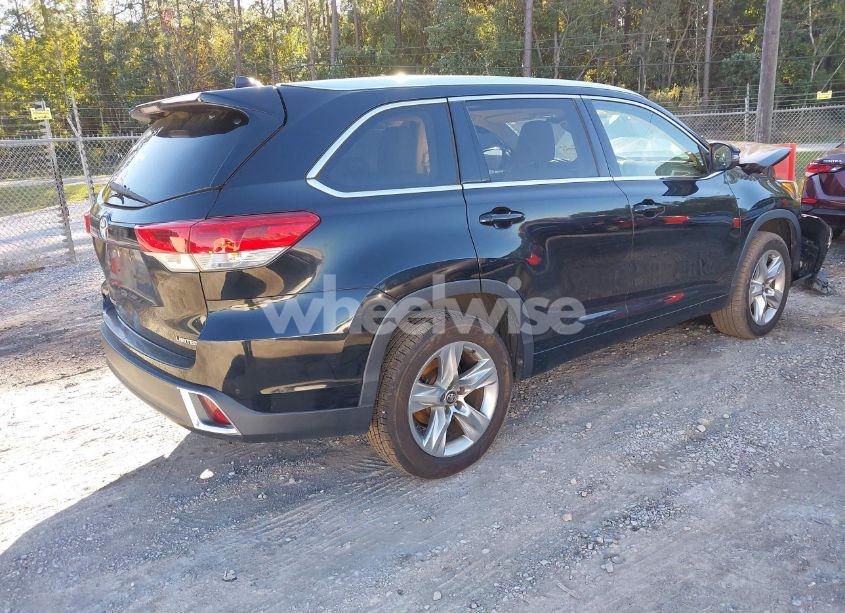 Photo 4 of 2017 Toyota Highlander LIMITED (VIN 5TDYZRFH7HS219976)