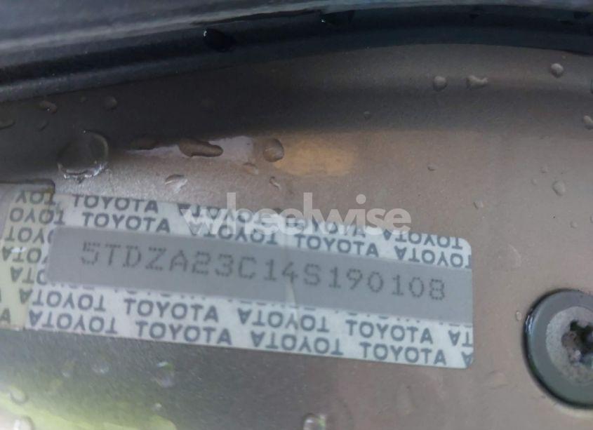 Photo 9 of 2004 Toyota Sienna LE (VIN 5TDZA23C14S190108)