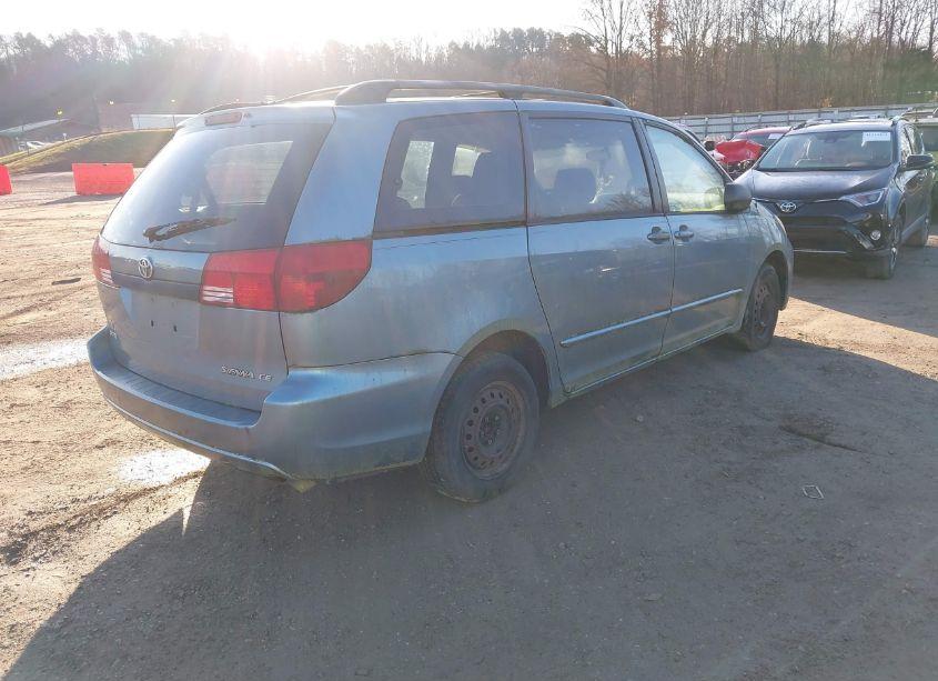 Photo 4 of 2005 Toyota Sienna CE (VIN 5TDZA23C15S286032)
