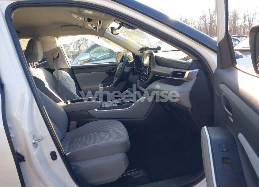 Photo 5 of 2022 Toyota Highlander HYBRID LE (VIN 5TDZARAH0NS016295)
