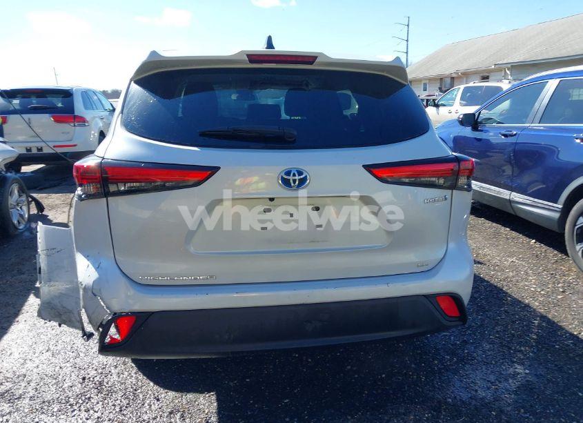Photo 16 of 2022 Toyota Highlander HYBRID LE (VIN 5TDZARAH1NS016287)