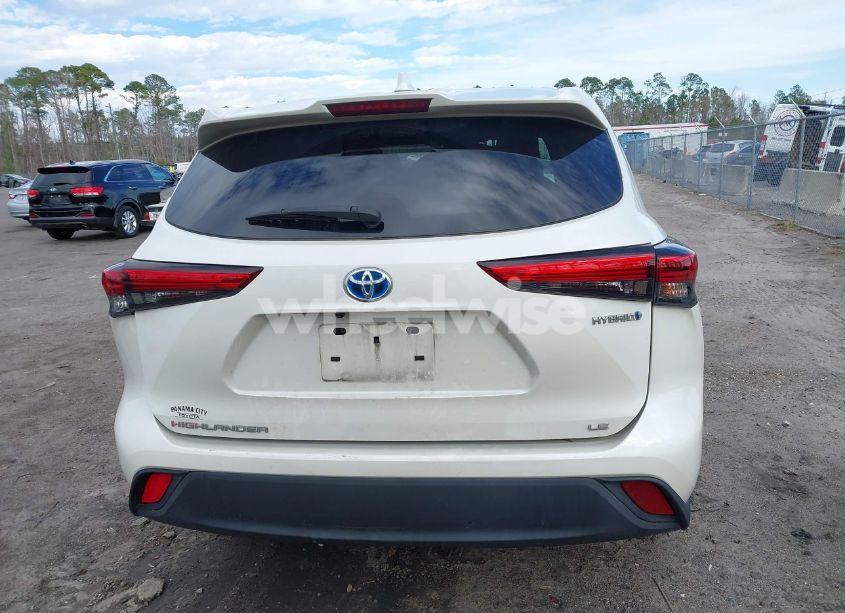 Photo 17 of 2021 Toyota Highlander HYBRID LE (VIN 5TDZARAH6MS504147)