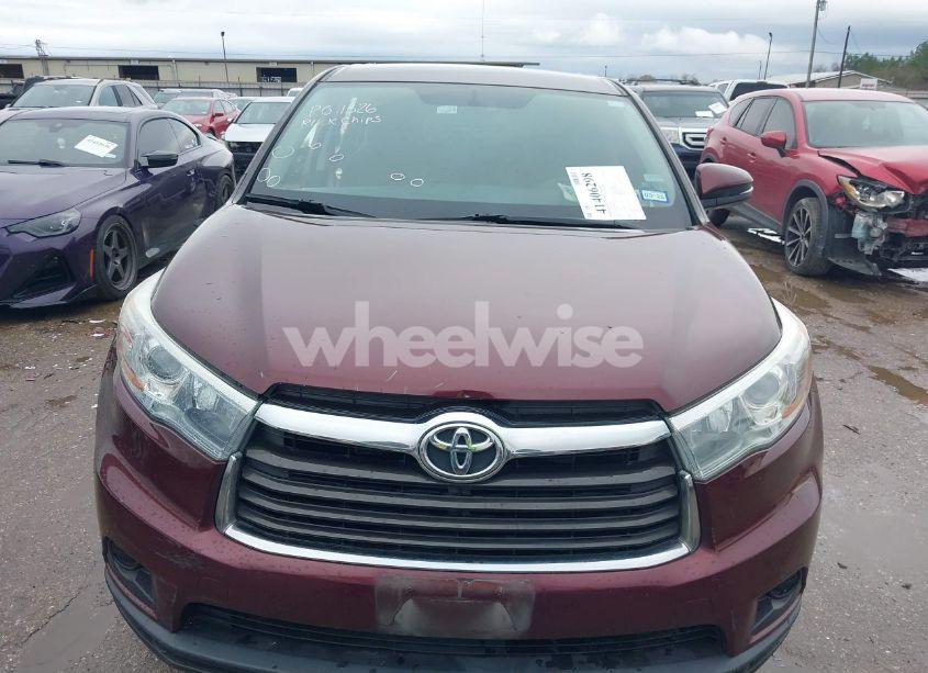 Photo 13 of 2015 Toyota Highlander LE (VIN 5TDZARFH0FS013617)