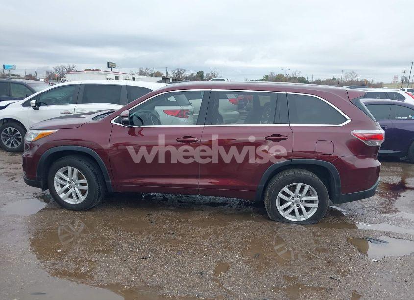 Photo 15 of 2015 Toyota Highlander LE (VIN 5TDZARFH0FS013617)