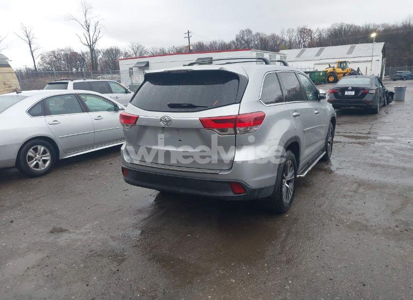 Photo 4 of 2017 Toyota Highlander LE (VIN 5TDZARFH7HS025377)