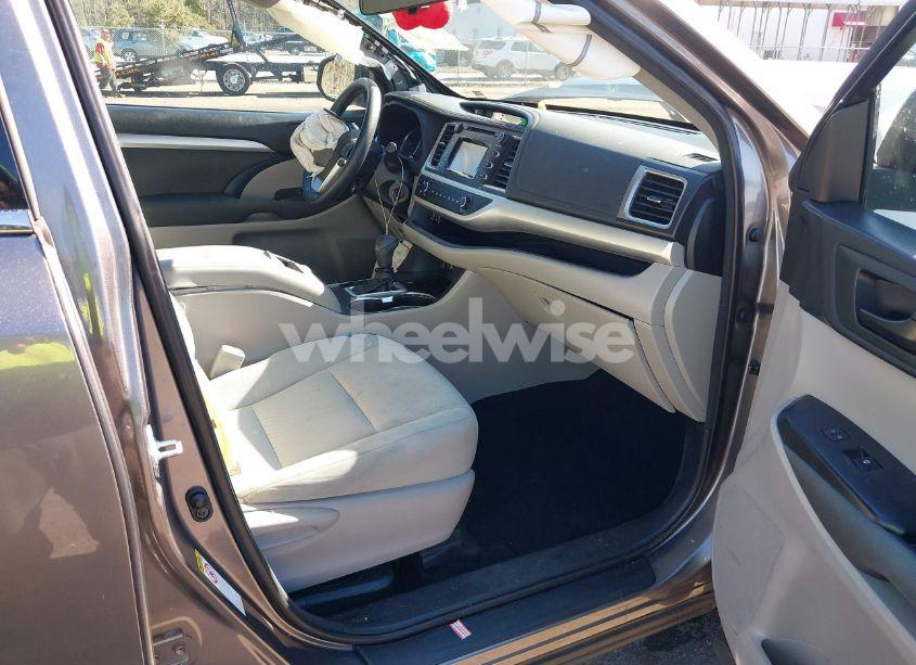 Photo 5 of 2016 Toyota Highlander LE (VIN 5TDZARFH9GS022995)