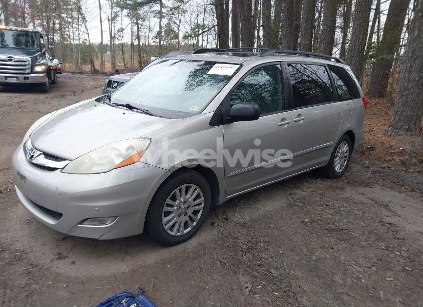 Photo 2 of 2008 Toyota Sienna LIMITED (VIN 5TDZK22C28S220219)
