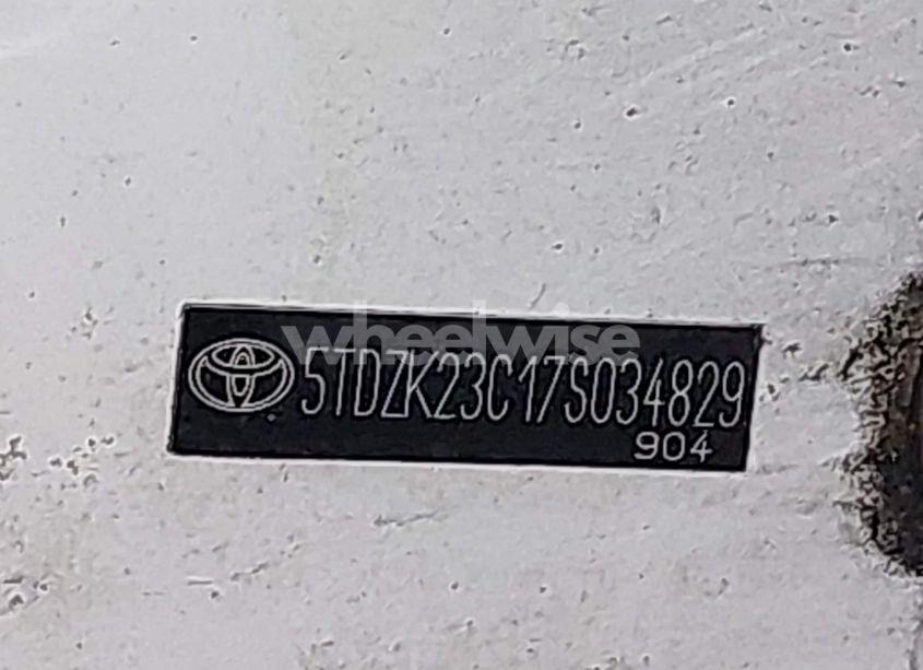 Photo 18 of 2007 Toyota Sienna LE (VIN 5TDZK23C17S034829)