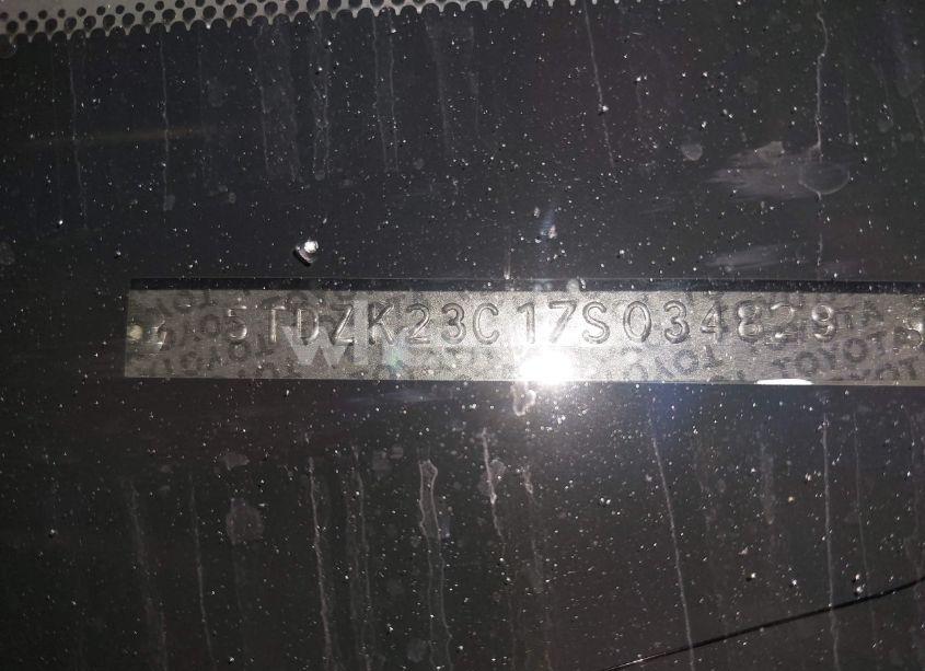 Photo 19 of 2007 Toyota Sienna LE (VIN 5TDZK23C17S034829)