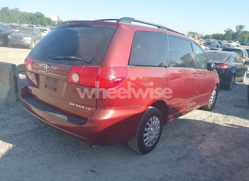 Photo 4 of 2009 Toyota Sienna LE (VIN 5TDZK23C49S274590)