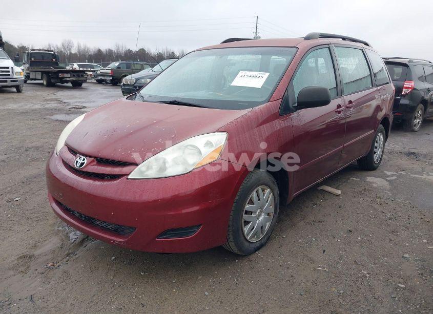 Photo 2 of 2008 Toyota Sienna CE (VIN 5TDZK23C68S184484)