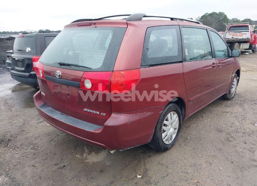 Photo 4 of 2008 Toyota Sienna CE (VIN 5TDZK23C68S184484)
