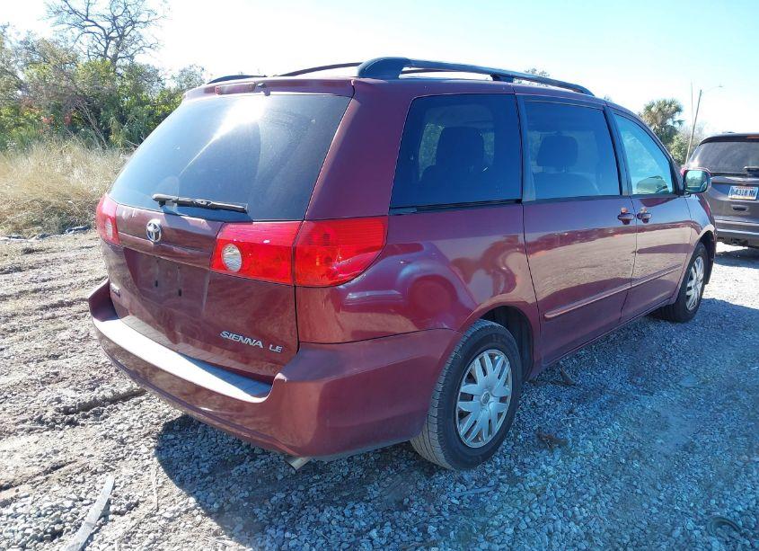 Photo 4 of 2008 Toyota Sienna LE (VIN 5TDZK23C78S188916)