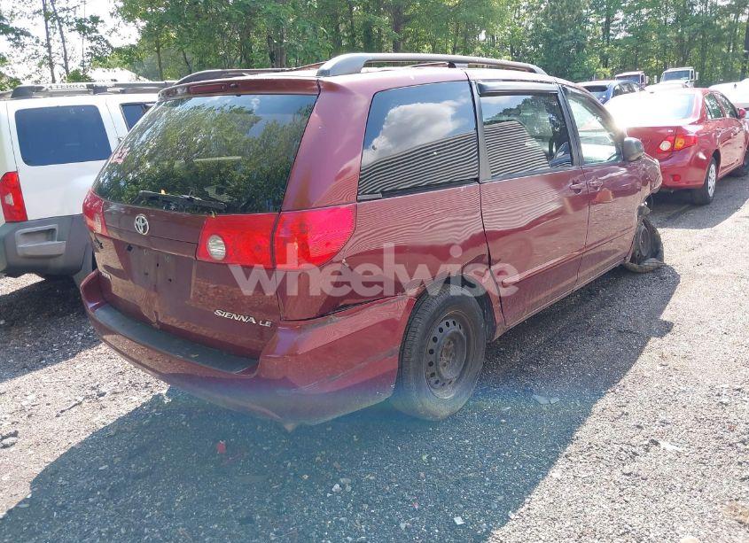 Photo 4 of 2008 Toyota Sienna LE (VIN 5TDZK23C88S163670)