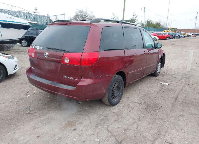 Photo 4 of 2009 Toyota Sienna LE (VIN 5TDZK23C89S249210)