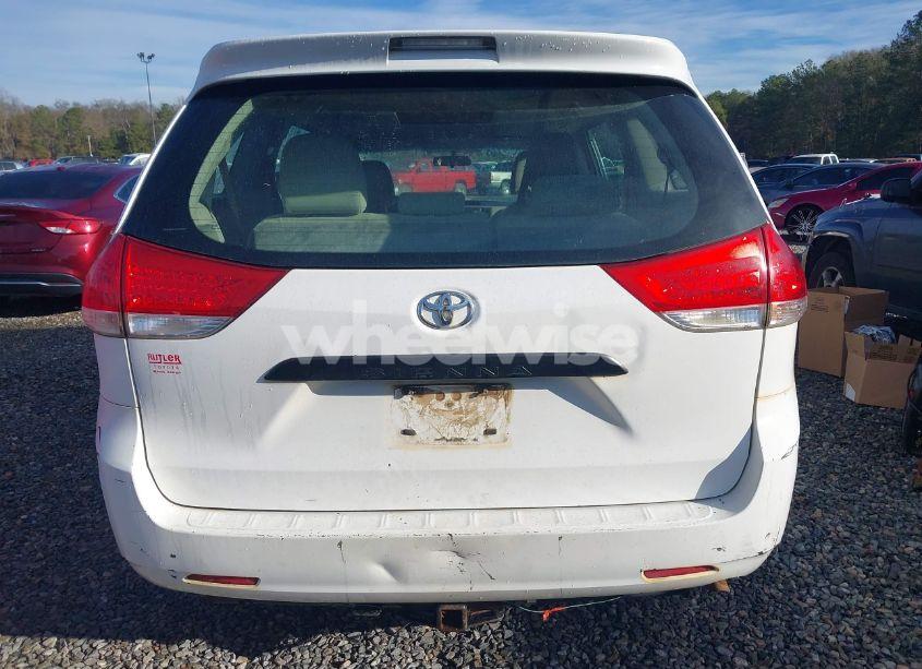 Photo 16 of 2012 Toyota Sienna BASE V6 7 PASSENGER (VIN 5TDZK3DC1CS229747)