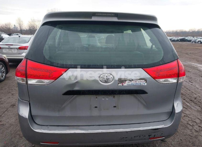 Photo 16 of 2012 Toyota Sienna BASE V6 7 PASSENGER (VIN 5TDZK3DC2CS221981)