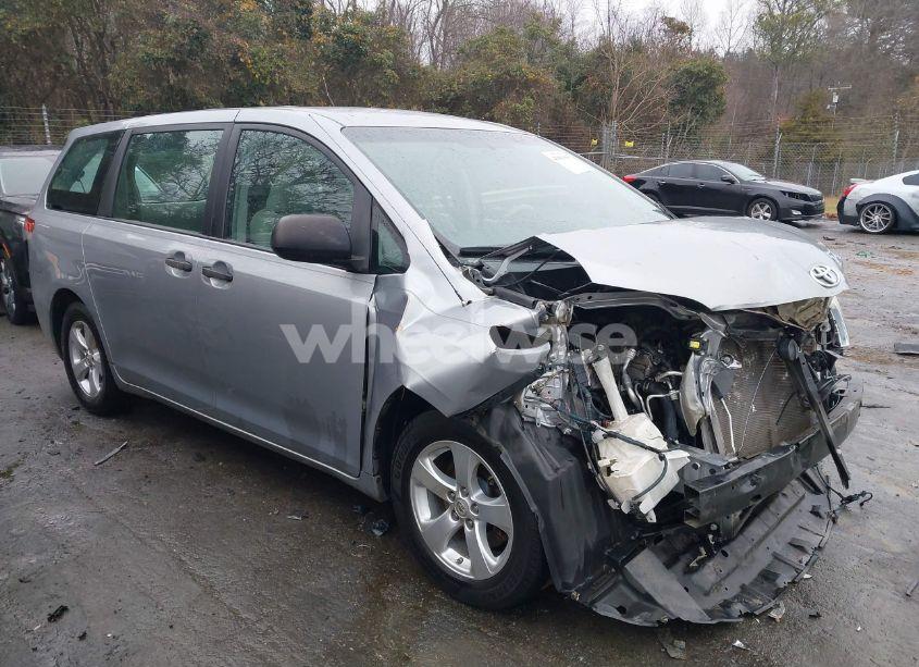 2014 Toyota Sienna L V6 7 PASSENGER (VIN 5TDZK3DC2ES510684) main photo
