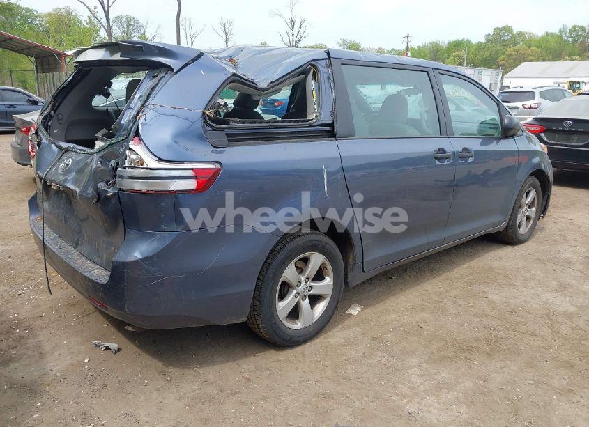 Photo 4 of 2015 Toyota Sienna L 7 PASSENGER (VIN 5TDZK3DC2FS662448)