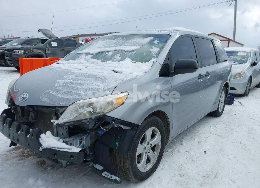 Photo 2 of 2012 Toyota Sienna BASE V6 7 PASSENGER (VIN 5TDZK3DC6CS277471)