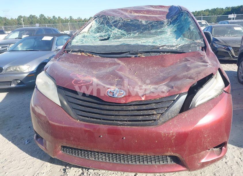 Photo 6 of 2011 Toyota Sienna BASE V6 (VIN 5TDZK3DC7BS084244)