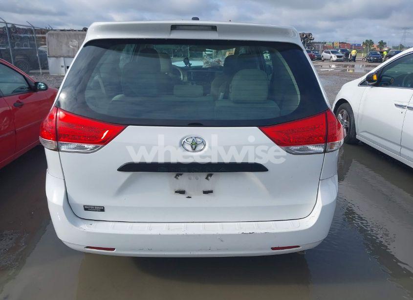 Photo 16 of 2012 Toyota Sienna BASE V6 7 PASSENGER (VIN 5TDZK3DC8CS180806)