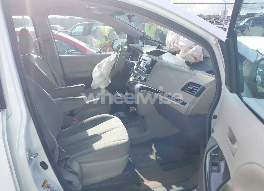 Photo 5 of 2012 Toyota Sienna BASE V6 7 PASSENGER (VIN 5TDZK3DC8CS180806)