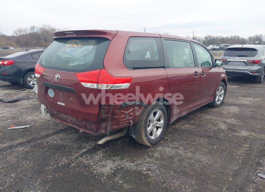 Photo 4 of 2014 Toyota Sienna L V6 7 PASSENGER (VIN 5TDZK3DC8ES477402)