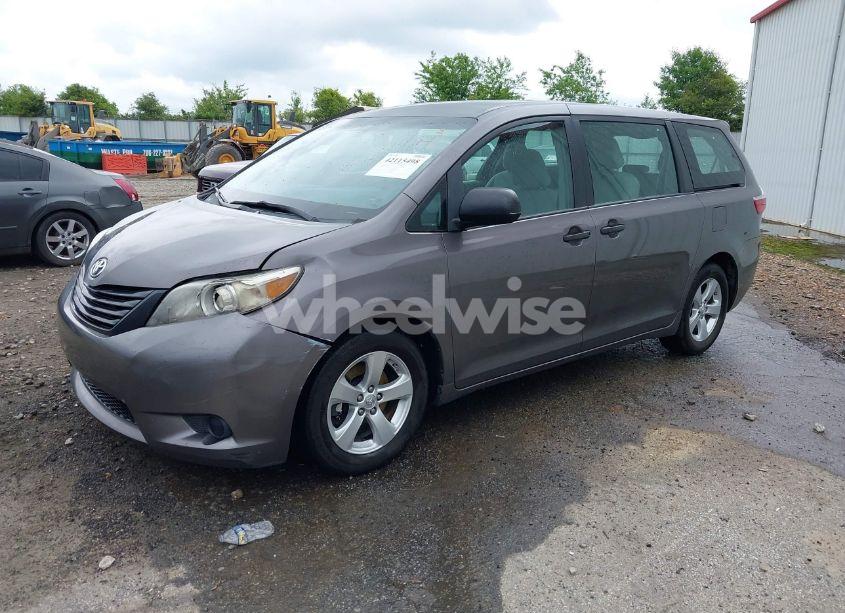 Photo 2 of 2015 Toyota Sienna L 7 PASSENGER (VIN 5TDZK3DC8FS678539)