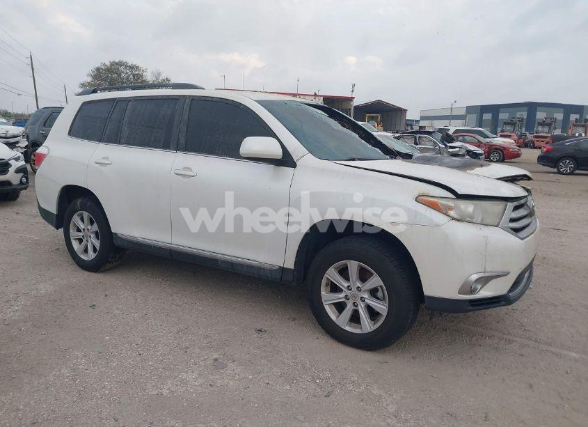2012 Toyota Highlander BASE V6 (VIN 5TDZK3EH0CS056250) main photo