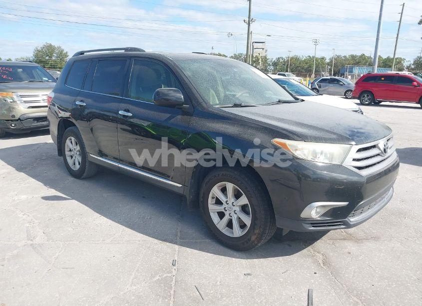 2012 Toyota Highlander SE V6 (VIN 5TDZK3EH0CS089636) main photo