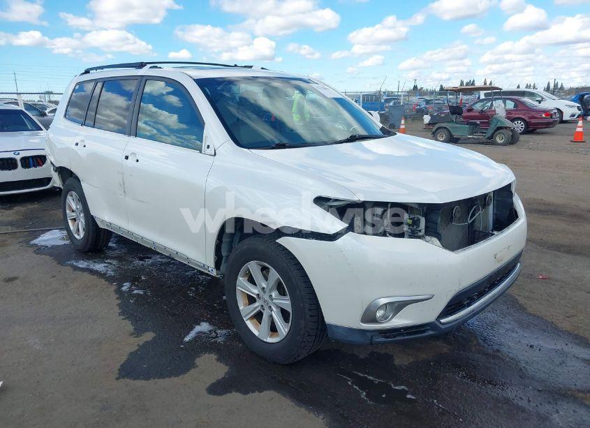 2012 Toyota Highlander SE V6 (VIN 5TDZK3EH3CS055674) main photo