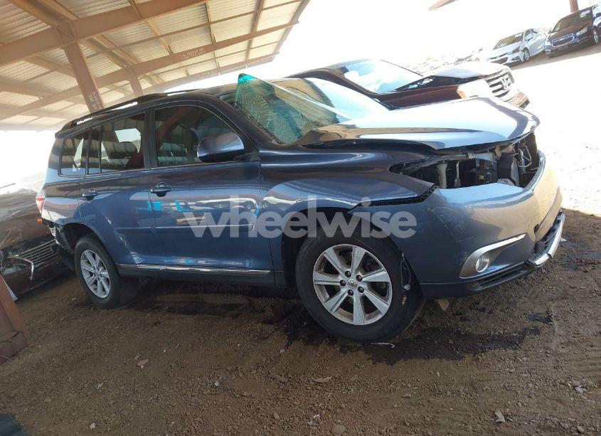 2012 Toyota Highlander SE V6 (VIN 5TDZK3EH3CS060471) main photo