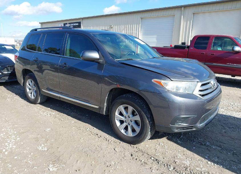 2013 Toyota Highlander BASE V6 (VIN 5TDZK3EH4DS133137) main photo