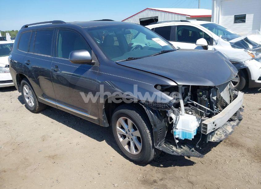 2013 Toyota Highlander BASE PLUS V6 (VIN 5TDZK3EH5DS138587) main photo