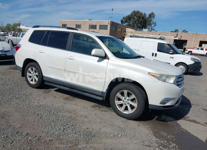 2012 Toyota Highlander BASE V6 (VIN 5TDZK3EH8CS072065) main photo