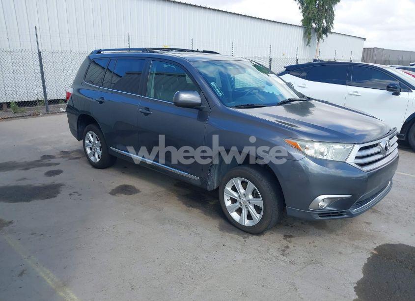 2012 Toyota Highlander SE V6 (VIN 5TDZK3EH8CS072714) main photo