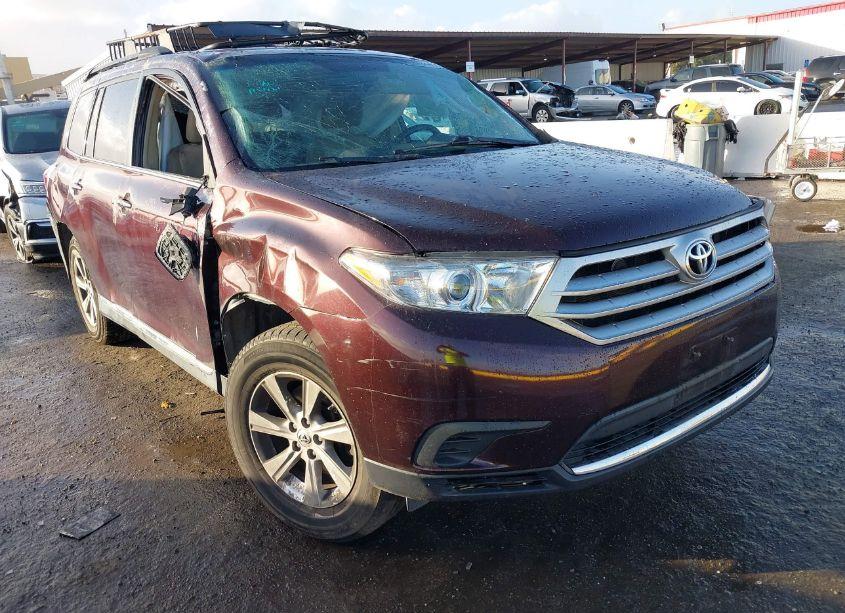 2013 Toyota Highlander BASE V6 (VIN 5TDZK3EH9DS132971) main photo