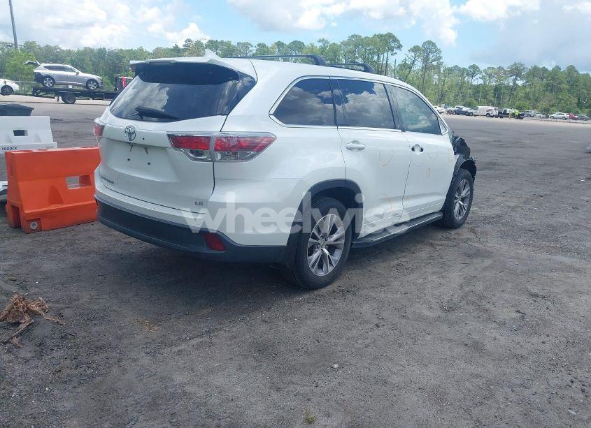 Photo 4 of 2015 Toyota Highlander LE PLUS V6 (VIN 5TDZKRFH1FS078571)