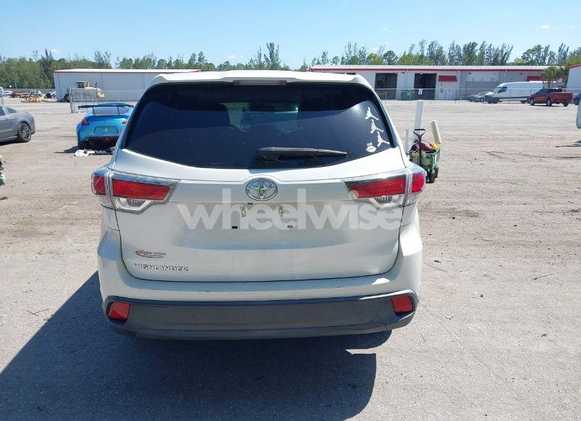 Photo 16 of 2016 Toyota Highlander LE V6 (VIN 5TDZKRFH4GS127117)