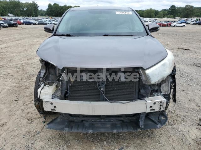 Photo 12 of 2016 TOYOTA HIGHLANDER LE (VIN 5TDZKRFH9GS187359)