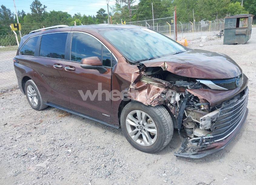 2021 Toyota Sienna LIMITED (VIN 5TDZRKEC7MS001242) main photo