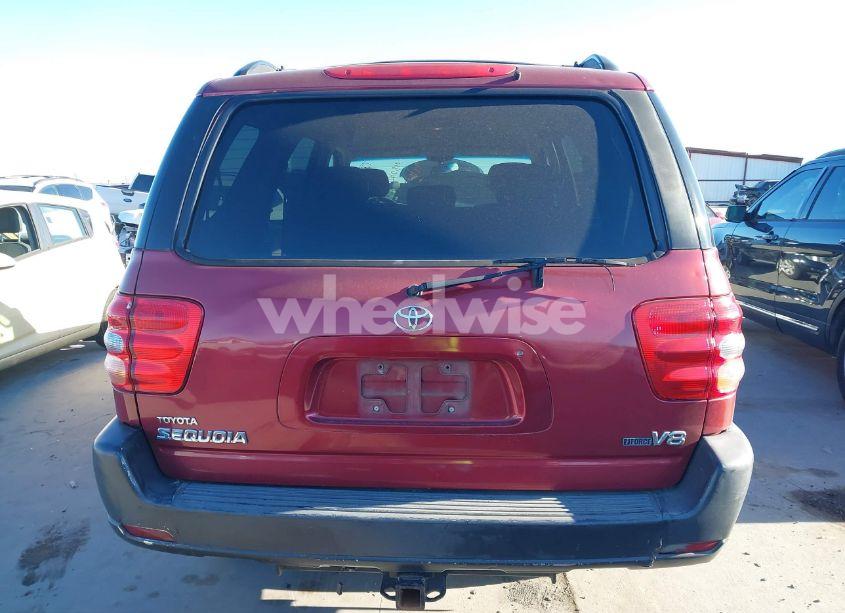 Photo 16 of 2001 Toyota Sequoia SR5 V8 (VIN 5TDZT34A01S024302)