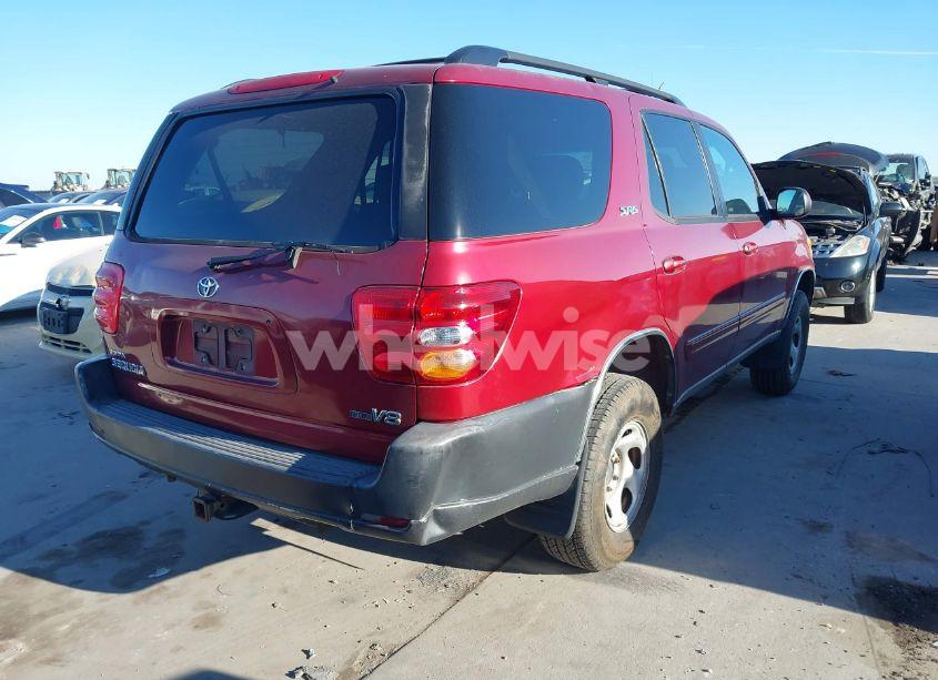 Photo 4 of 2001 Toyota Sequoia SR5 V8 (VIN 5TDZT34A01S024302)